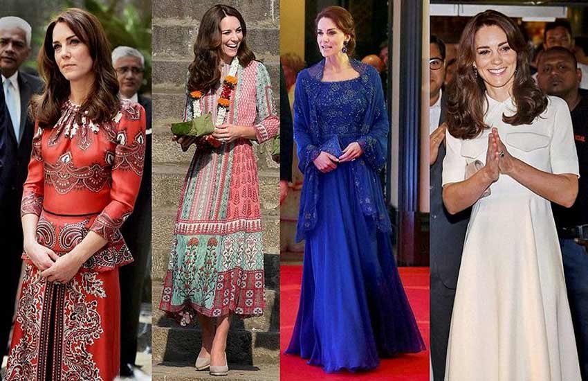 Prince Williams, Kate Middleton, Prince Wiiliams india visit, Kate Middleton meets Modi, Prince williams at india gate, Prince williams in New Delhi, Duchess of Cambridge, india news, kate middleton dress, kate middleton slim figure, kate middleton wears £50 frock, केट मिडलटन, प्रिंस विलियम,