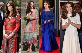 Prince Williams, Kate Middleton, Prince Wiiliams india visit, Kate Middleton meets Modi, Prince williams at india gate, Prince williams in New Delhi, Duchess of Cambridge, india news, kate middleton dress, kate middleton slim figure, kate middleton wears £50 frock, केट मिडलटन, प्रिंस विलियम,