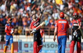 Virat Kohli, Chris Gayle, Suresh Raina, Aaron Finch, Brendon McCullum, Royal Challengers Bangalore (RCB), IPL 2016, IPL 9, Indian Premier League (IPL), Gujarat Lions (GL), Dwayne Smith