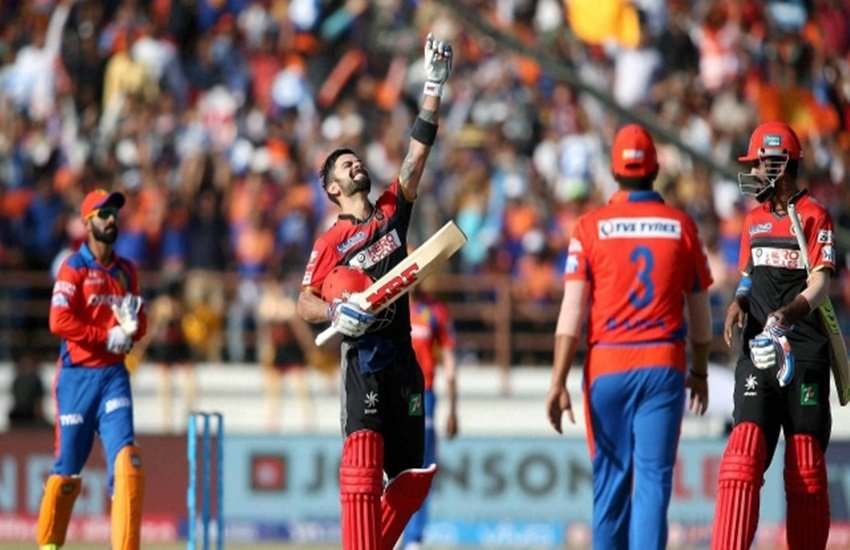 Virat Kohli, Chris Gayle, Suresh Raina, Aaron Finch, Brendon McCullum, Royal Challengers Bangalore (RCB), IPL 2016, IPL 9, Indian Premier League (IPL), Gujarat Lions (GL), Dwayne Smith