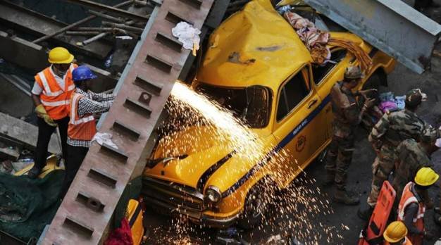 Kolkata flyover, kolkata bridge, kolkata news, flyover collapse in kolkata,