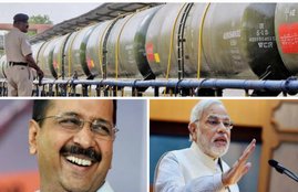 Latur, Water crisis, Maharashtra water crisis, Maharashtra drought, Arvind Kejriwal, Drought-hit latur, Water truck, Water problem, AAP, PM Modi, Narendra Modi, pani Express, Water train