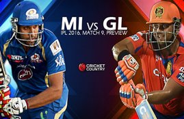 gl vs mi,gl vs mi 2016,gujarat lions,indian premier league,ipl,ipl 2016,ipl 9,kaustubh mayekar,kaustubh s. mayekar,mi vs gl,mi vs gl 2016,mumbai indians