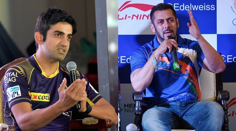 Salman Khan, Salman, Salman Khan Goodwill Ambassador, Gautam Gambhir, Gambhir, Gambhir KKR, KKR Gambhir, Rio Olympics, Olympics 2016, Gambhir Salman, Salman Gambhir Salman Khan, Salman, Salman Khan Goodwill Ambassador, Gautam Gambhir, Gambhir, Gambhir KKR, KKR Gambhir, Rio Olympics, Olympics 2016, Gambhir Salman, Salman Gambhir