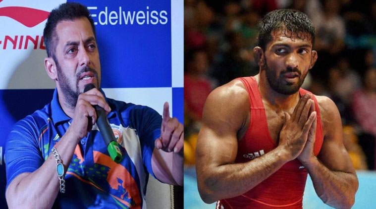 salman khan, salman khan latest news in hindi, salman khan rio 2016 olympics, salman khan olympics ambassador, yogeshwar dutt, yogeshwar dutt latest news, rio 2016 olympics, rio olympics ambassador, rio 2016 olympics ambassador, yogeshwar dutt salman khan, salman khan sultan, indians in rio 2016 olympics