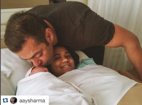 Salman Khan, Arpita Khan Sharma, Aayush Sharma, baby boy, Ahil, newborn baby, discharged from hospital, Mumbai, Khar, Hinduja Healthcare Hospital, new car, gift, Instagram photos, pictures, baby Ahil photos, Bollywood news