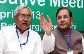 Bihar","Patna","Nitish Kumar","Janata Dal United","Sharad Yadav","Rashtriya Lok Dal","Jharkhand Vikas Morcha","JD(U)","India