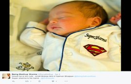 Super Sharma, ahil sharma, Salman Khan, Salman Khan Nephew, ahil sharma pics, ahil sharma photos, arpita khan, ayush sharma, bollywood news, latest bollywood news, salman khan, ahil, salman khan nephew, salman khan ahil, aprita khan, arpita khan sharma, aayush sharma, arpita khan son, arpita khan ahil, arpita khan new born baby, arpita khan salman khan, ahil nanny, entertainment news
