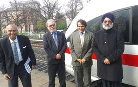 Suresh Prabhu, High-Speed Train, Paris, France, SNCF, TGV, Banque de France, Paris, French, Railway Ministry, Reims, Indian Railways