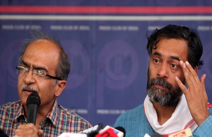 swaraj abhiyan, yogendra yadav new party, prashant bhushan new party, yogendra yadav punjab polls, prashant bhushan punjab polls, punjab elections