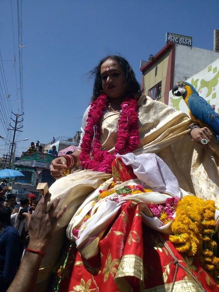 Mahamandaleshwar, Laxmi Narayan Tripathi, kumbh mela, transgender, Laxmi narayan tripathi, mahamandaleshwar, Singhastha kumbha, Ujjain, उज्जैन,महामंडलेश्वर,किन्नर लक्ष्मी नारायण त्रिपाठी,अखाड़ा परिषद नाराज,