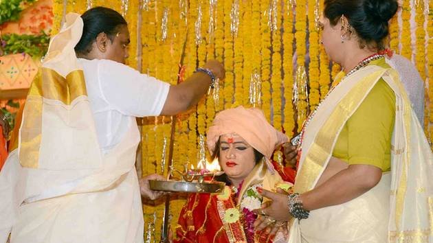 Mahamandaleshwar, Laxmi Narayan Tripathi, kumbh mela, transgender, Laxmi narayan tripathi, mahamandaleshwar, Singhastha kumbha, Ujjain, उज्जैन,महामंडलेश्वर,किन्नर लक्ष्मी नारायण त्रिपाठी,अखाड़ा परिषद नाराज,