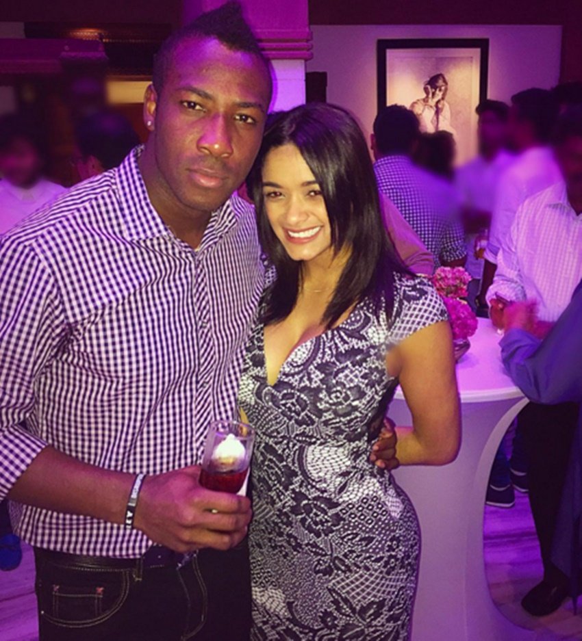 Andre Russell, Jassym Lora, IPL 2016, IPL9, Jassym Lora photos, Andre Russell wife, Jassym Lora Andre Russell, Lora Russell love story, Lora Russell marriage, Lora hot photos, Russell cricket, cricket photos, Andre Russell photo, kkr, kkr russel