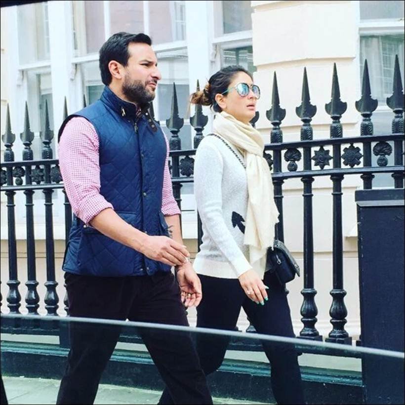 kareena kapoor, saif ali khan, kareena pics, kareena saif pics, kareena london pics, saif ali khan london pics, kareena saif london pics, kareena kapoor saif ali khan, kareena photos, kareena husband photos, kareena saif photos, entertainment news, entertainment