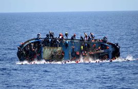 Italy, boats capsised, Mediterranean Sea