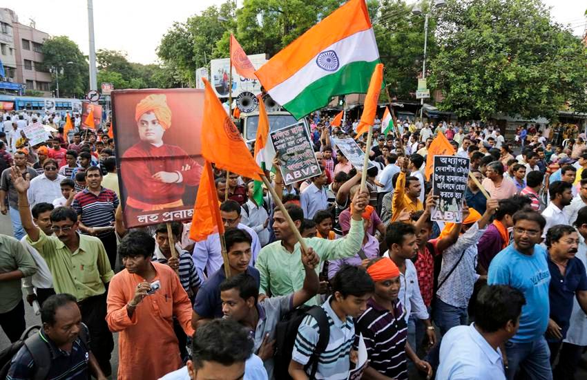 jadavpur university row, jadavpur university news, ABVP jadavpur university, ABVP Threat leftist Students jadavpur university, jadavpur university ABVP sedition, jadavpur university latest news, jadavpur university ABVP Protest, jadavpur university leftist ABVP