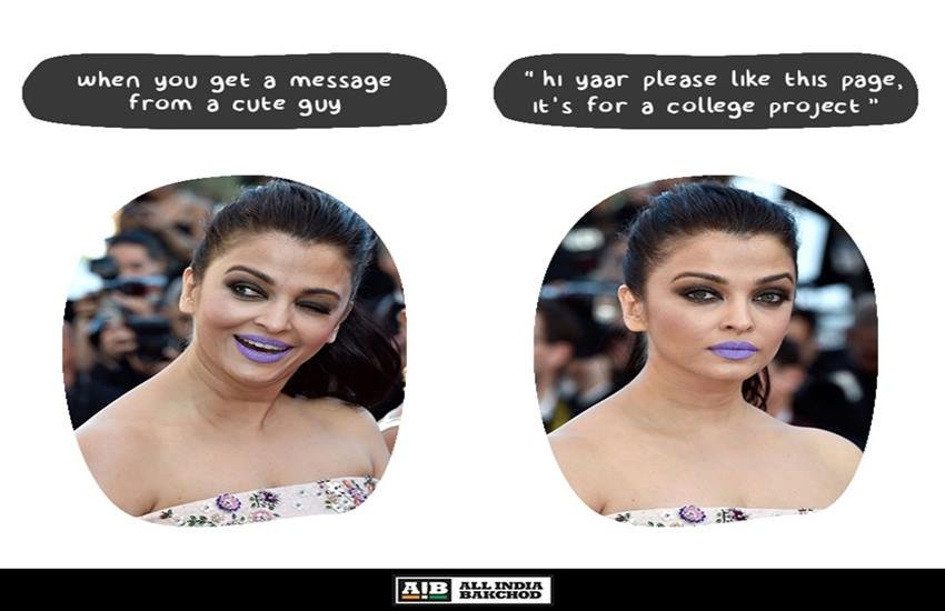 aishwarya rai,aishwarya rai bachhan,aishwarya rai purple lipstick,aishwarya rai trolled,aishwarya rai memes,AIB,Cannes