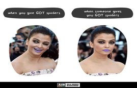 aishwarya rai,aishwarya rai bachhan,aishwarya rai purple lipstick,aishwarya rai trolled,aishwarya rai memes,AIB,Cannes