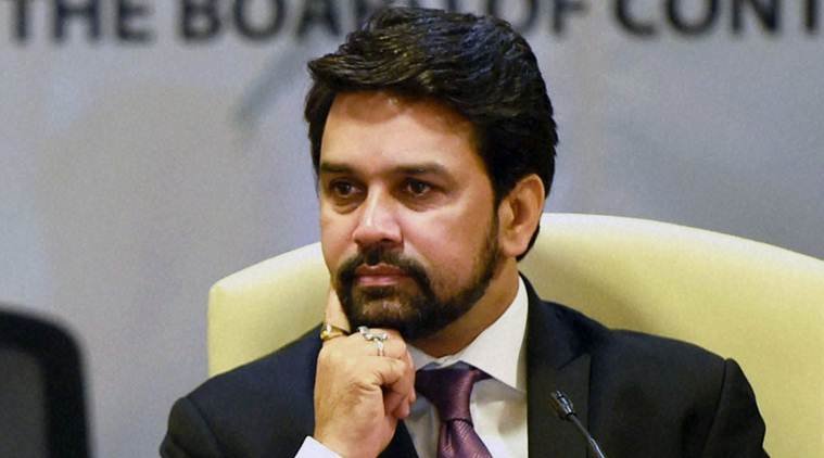 Anurag Thakur, BCCI president, Shashank Manohar