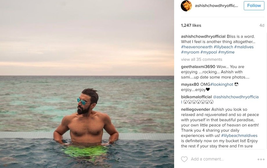 Ashish Choudhary And Samita Bangargi, Ashish Choudhary, Samita Bangargi, Ashish Choudhary And Samita Bangargi maldives vacation, Ashish Choudhary Samita Bangargi lovelife, Ashish chaudhary hot wife