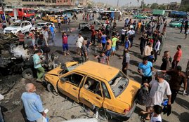Baghdad Car Bombing, Baghdad Market Blast, Iraq Car Blast, Baghdad Suicide Blast, Baghdad car Blast, ISIS Baghdad Blast