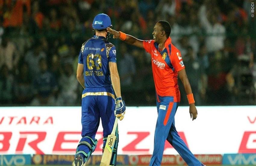 Dwayne Bravo, Bravo Gujarat, Bravo fined, Dwyane Bravo fined, Gujarat Lions, GL vs MI, IPL 2016, IPL news, IPL, IPL news, IPL standings, sports news, sports, cricket news, Cricket
