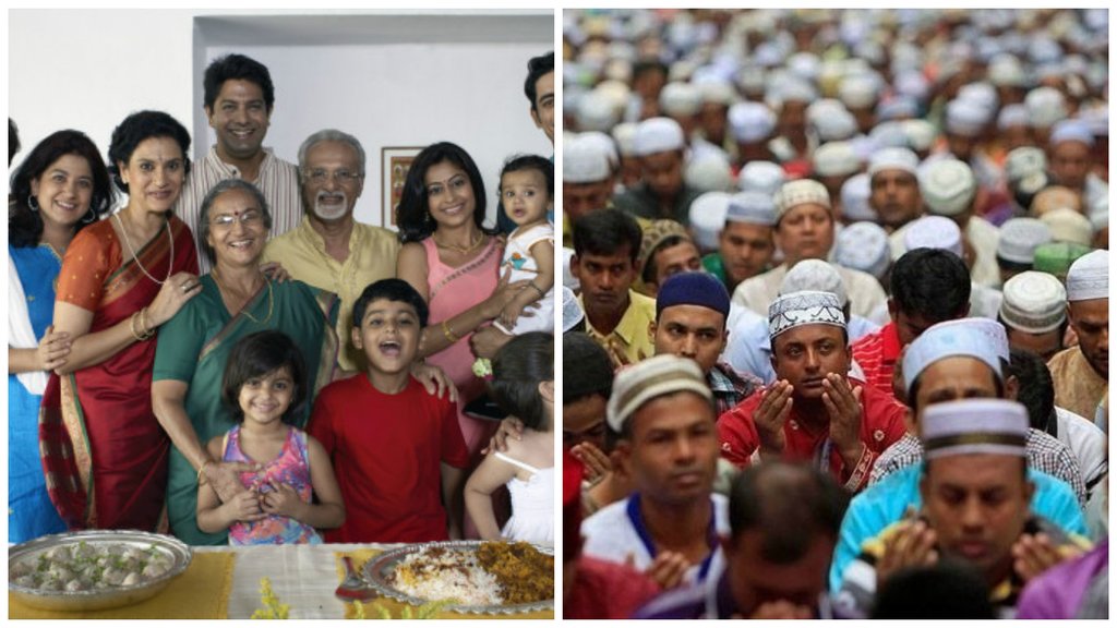 आंकड़ों के मुताबिक देश में करीब 20.24 करोड़ हिंदू परिवार रहते हैं। वहीं मुसलिम परिवारों की संख्या 3.12 करोड़ 
