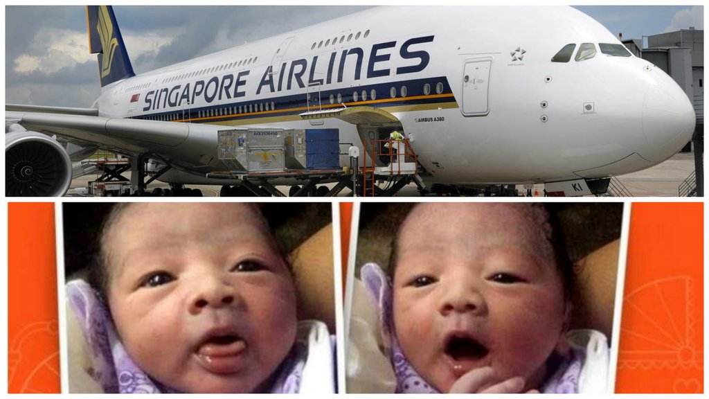 Childbirth, baby, Asia, World news, Ajib garib news, A baby boy born, , singapre airline, baby airline