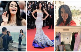 Mallika Sherawat, cannes 2016, Cannes Film Festival 2016, Time Raider, Time Raider trailor, Mallika Sherawat cannes film festival, Mallika Sherawat walks red carpet, Cannes Red Carpet