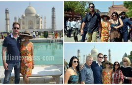 preity zinta, preity zinta pics, preity zinta husband, gene goodenough, preity zinta taj mahal, preity zinta gene goodenough taj mahal pics, preity gene pics, preity zinta marriage photos, gene goodenough marriage photos, preity zinta Taj mahal pics