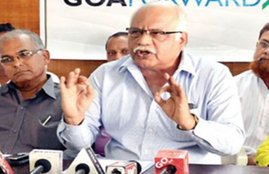 prabhakar timblo, goa forward, politics