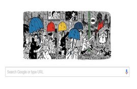 Mario Miranda, Google doodle, mario miranda google doodle, doodle mario miranda, mario miranda cartoon, mario miranda cartoonist, mario miranda cartoon pictures, mario miranda goan cartoon, mario miranda bombay, mario miranda birthday, mario minranda news