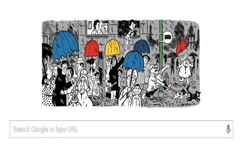 Mario Miranda, Google doodle, mario miranda google doodle, doodle mario miranda, mario miranda cartoon, mario miranda cartoonist, mario miranda cartoon pictures, mario miranda goan cartoon, mario miranda bombay, mario miranda birthday, mario minranda news