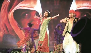 gujarat foundation day, lay on hindu-muslim marriage, gujarat play, hindu muslim, hindu, muslim, intercaste marriage, indian express ahmedabad, india news