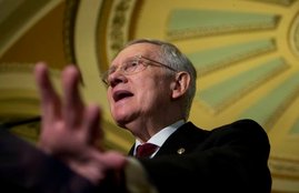 Harry Reid Target Donald Trump, Harry Reid vs Donald Trump, Senator Harry Reid, United States