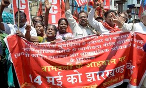 Jharkhand, Jharkhand bandh, jharkhand domicile row, jharkhand domicile issue, jharkahnd domicile protests, bandh, Jharkhand Mukti Morcha, JMM, Congress, Jharkhand Vikas Morcha (Prajatantrik), Jharkhand news, india news