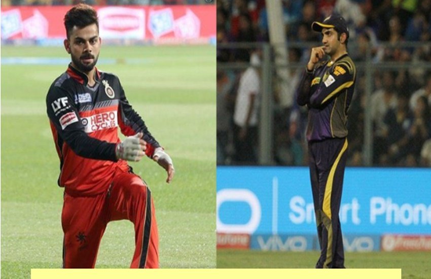IPL 2016, Gautam Gambhir, KKR, Virat Kohli, RCB, Cricket