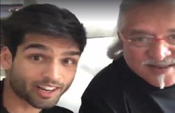 9 हजार करोड़ के कर्जदार विजय माल्या का वीडियो सामने, बेटे के साथ लंदन से देख रहे थे RCB का मैच