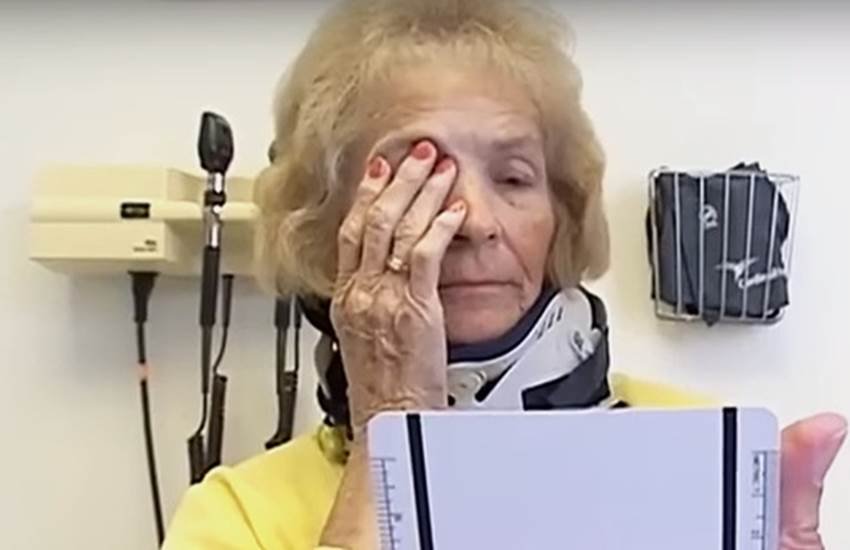 Mary Ann Franco, blind woman get ssight, blind woman, florida, florida news, florida hindi news, World, USA, human interest, mystery, miracle