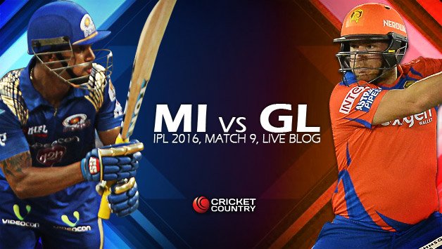 IPL9, 2016: मुंबई के लिए करो या मरो तो शीर्ष दो में जगह पक्की करने उतरेगा गुजरात