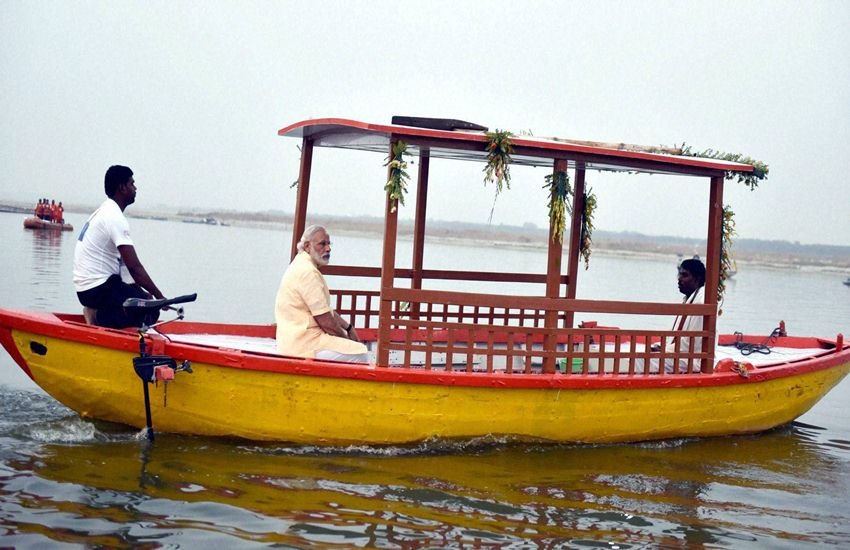 PM Narendra Modi, Narendra Modi in Varanasi, Narendra Modi E Boats, Modi in varanasi, E Boats narendra Modi, Varanasi