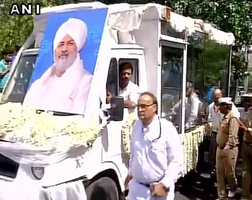 Baba Hardev Singh, Sant Nirankari Mission,Baba Hardev Singh last rites,Nirankari sect chief Baba Hardev Singh,Canada, nirankari latest news,Sant Nirankari dead