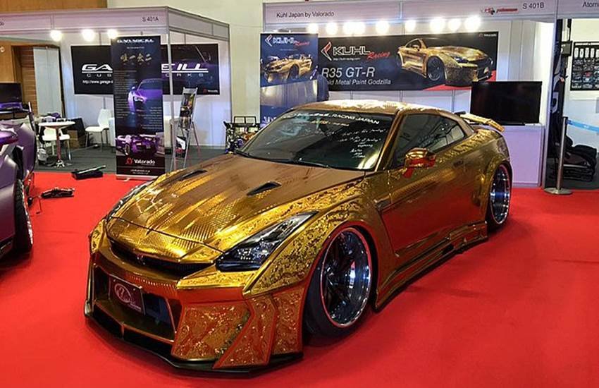 Nissan Gold car, Gold car Nissan, Nissan Godzilla Gold Car, Nissan Godzila Car, Automechanika Gold Car, Nissan R35 GT-R, Nissan R35 GT-R Gold Car, Nissan Gold car Godzila, Nissan Gold Car Automechanika, Nissan Golden Car Edition, Gold Car Nissan Dubai