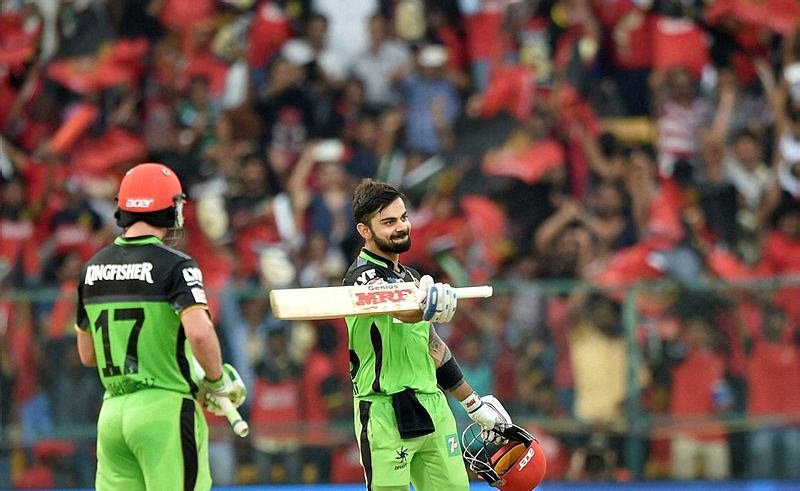 Virat Kohli, AB de Villiers, Virat Kohli AB de Villiers, Kohli De Villiers, Virat Kohli hundred, Kohli hundred, Hundred Kohli, AB de Villiers hundred, RCB vs GL, GL vs RCB, IPL 2016, 2016 IPL, Cricket