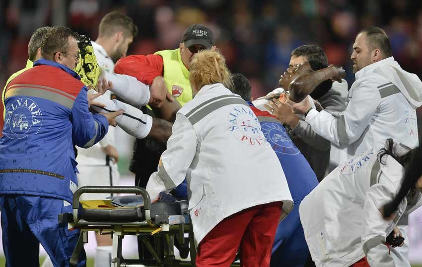 Patrick Ekeng deaths, Patrick Ekeng photos, Cameroon midfielder, Patrick Ekeng, footballer died in live match, death in live match