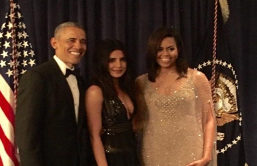 Priyanka Chopra, Barack Obama, Michelle Obama, Priyanka White House, Priyanka Chopra White House Correspondents Dinner, Hollywood, Bollywood, Baywatch