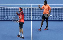 madrid open, Rohan Bopanna, Florin Mergea, tennis