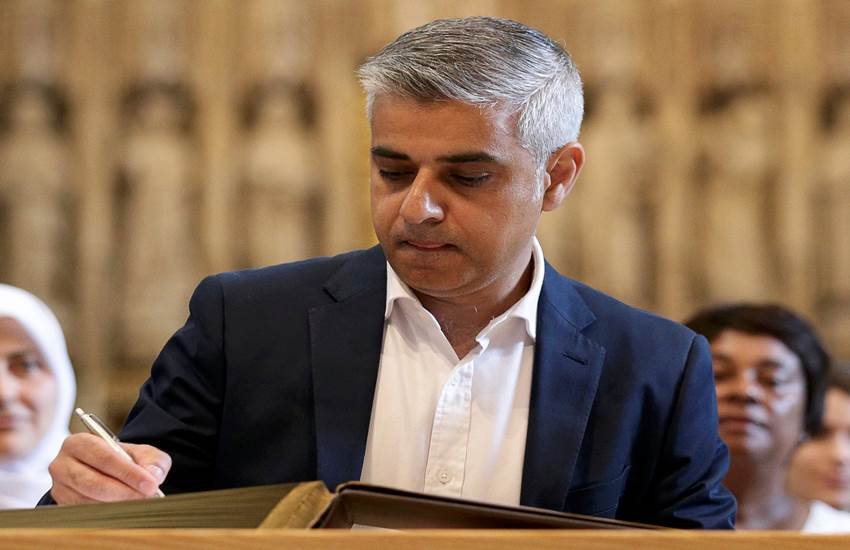 Sadiq Khan,Donald Trump,UK news,Politics,US news,World news