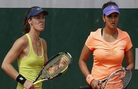 French Open 2016, French Open, French Open doubles, Sania Mirza-Martina Hingis