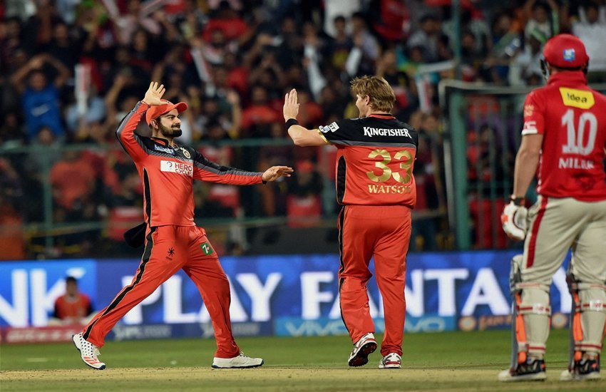 IPL 2016, DD vs RCB, RCB, Shane Watson, Cricket